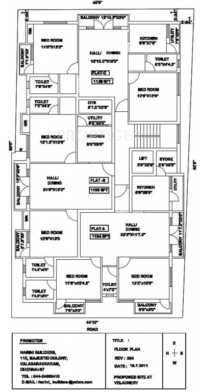 Images for Cluster Plan of Harini Shan