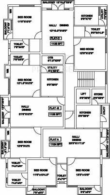 Images for Cluster Plan of Harini Shan