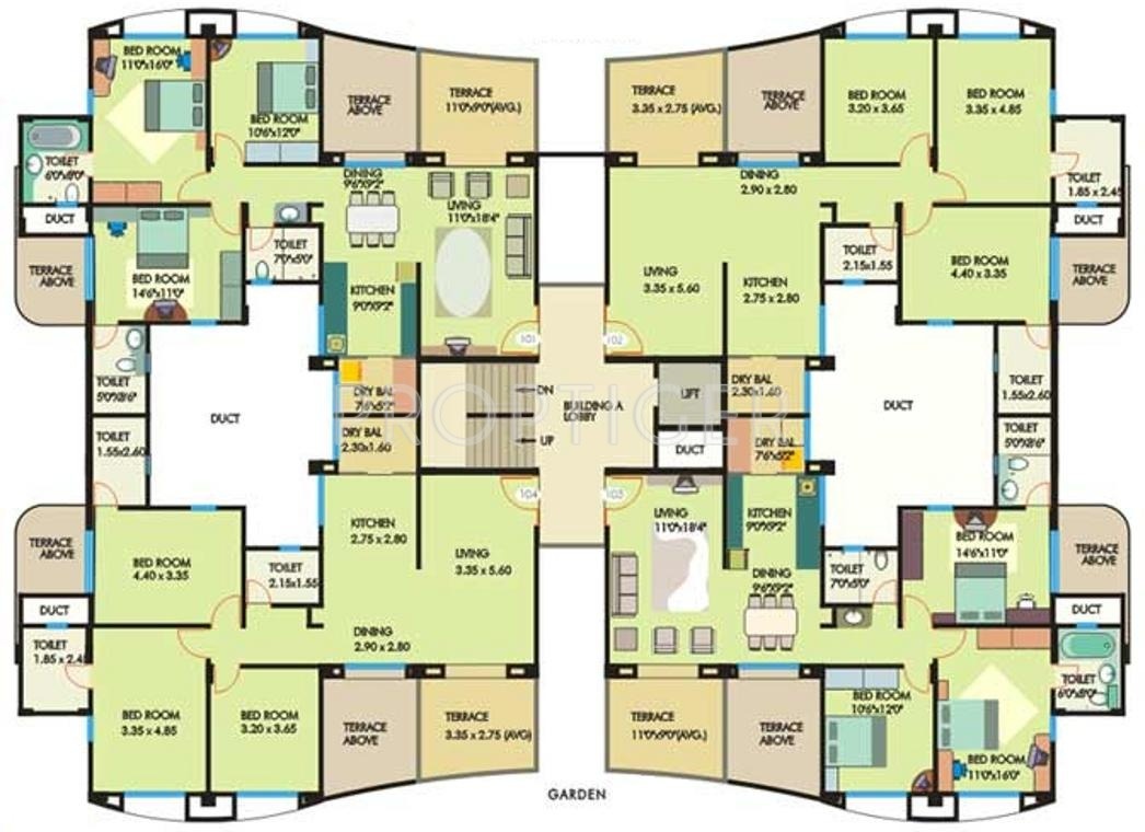 oasis Tower 1 Cluster Plan