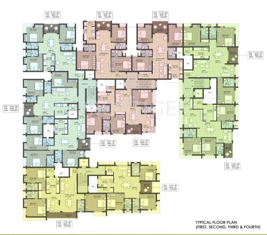 Images for Cluster Plan of Landmark Construction Mahalakshmi