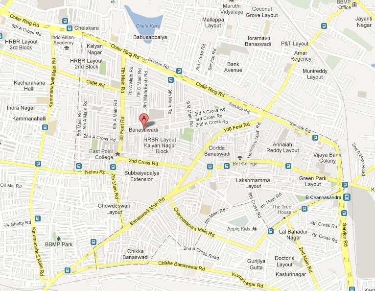 Sree Sai Property Developers Kavitha Residency Location Plan