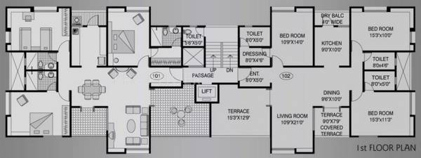 Images for Cluster Plan of Mittal Mittal Crest