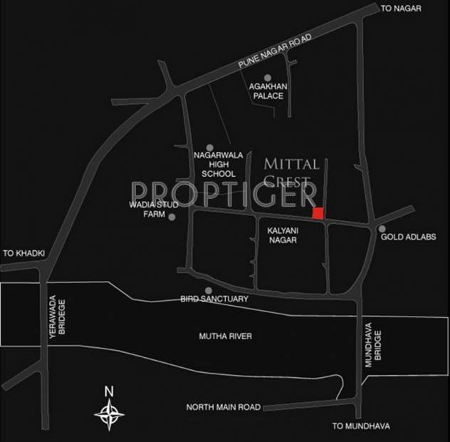 Images for Location Plan of Mittal Mittal Crest