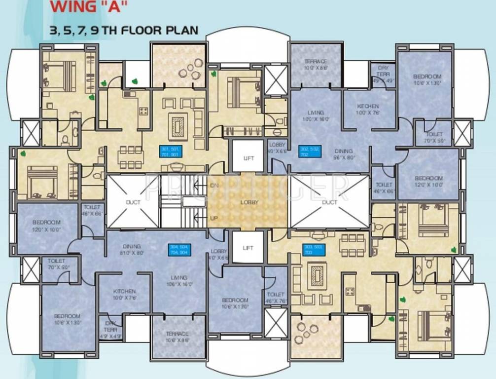 Images for Cluster Plan of Try Kanchan Vastu