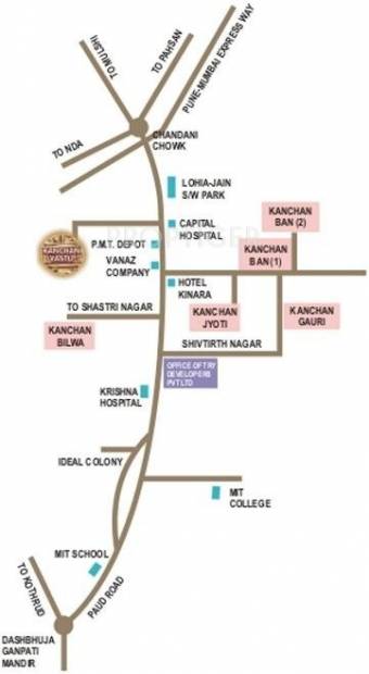 Images for Location Plan of Try Kanchan Vastu