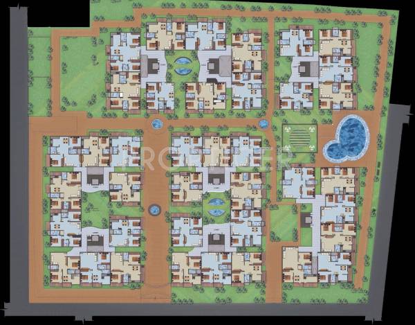  gardenia Tower A Cluster Plan