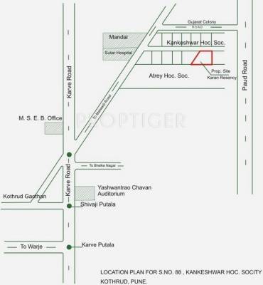  regency Images for Location Plan of Karan Developers Regency