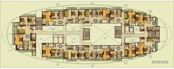 Images for Cluster Plan of Gardenia Gitanjali