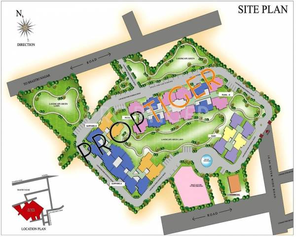 Master Plan SVP Group Gulmohur Tower Master Plan