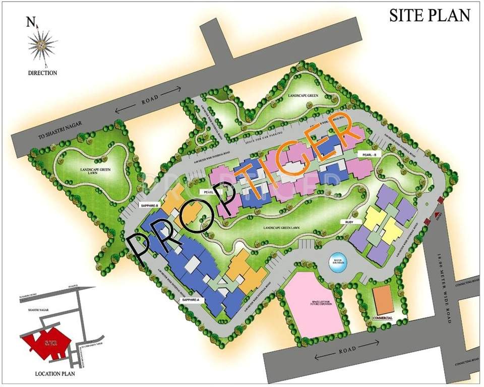 SVP Group Gulmohur Tower Master Plan
