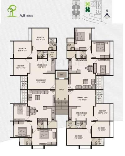 Images for Cluster Plan of Green Green City Sola Road