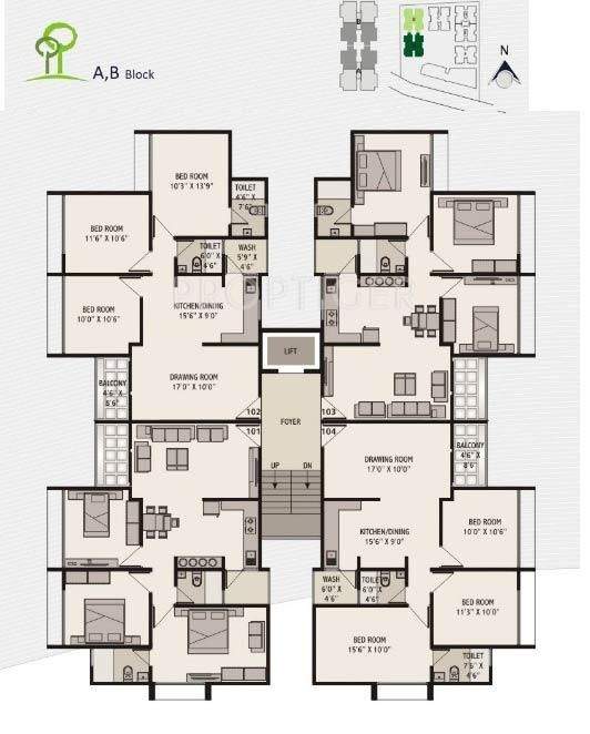 Images for Cluster Plan of Green Green City Sola Road