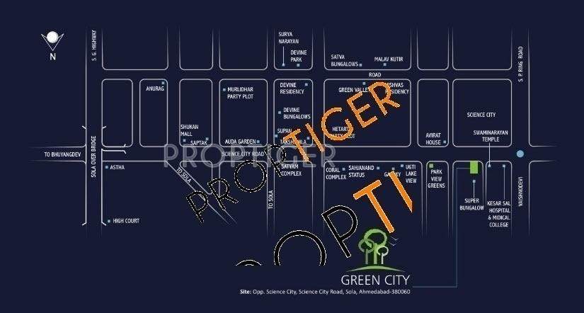 Images for Location Plan of Green Green City Sola Road