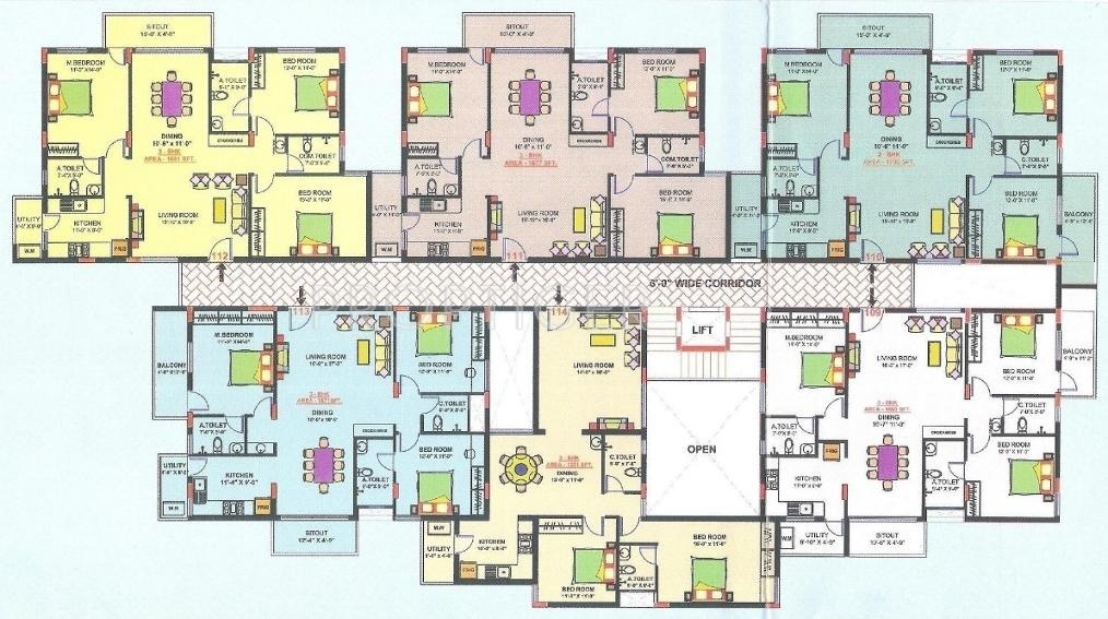 Images for Cluster Plan of Aesthetic Constructions Vineyard Residency Cox Town