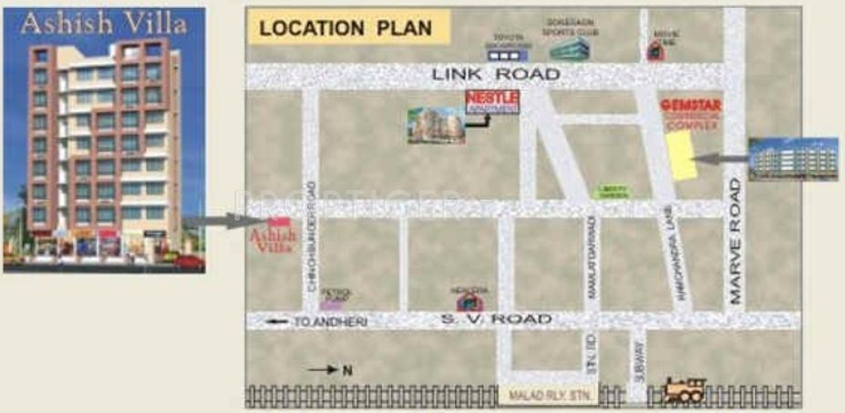 Images for Location Plan of Gemstar Ashish Villa
