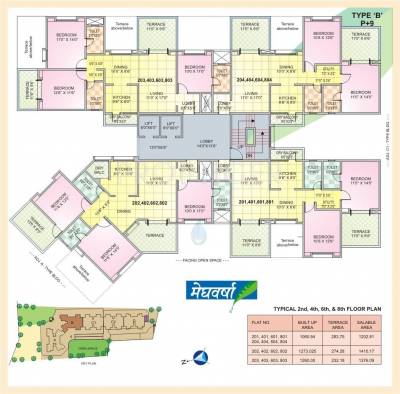 Images for Cluster Plan of Kalaapi Construction Meghvarsha