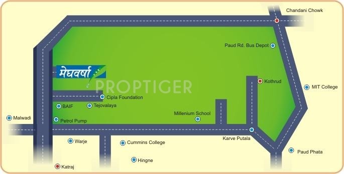 Images for Location Plan of Kalaapi Construction Meghvarsha