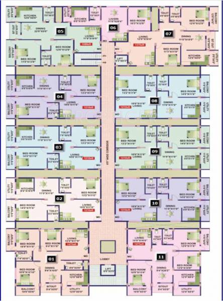 Images for Cluster Plan of Jana Jeeva Greenwoods