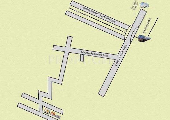 A R Housing Developers AR Lotus Location Plan