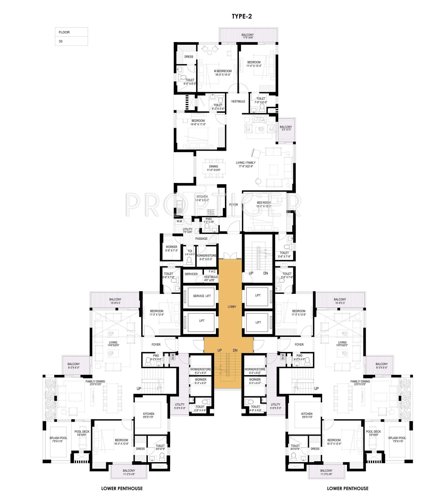Images for Cluster Plan of Jaypee The Orchards the-orchards Images for Cluster Plan of Jaypee The Orchards