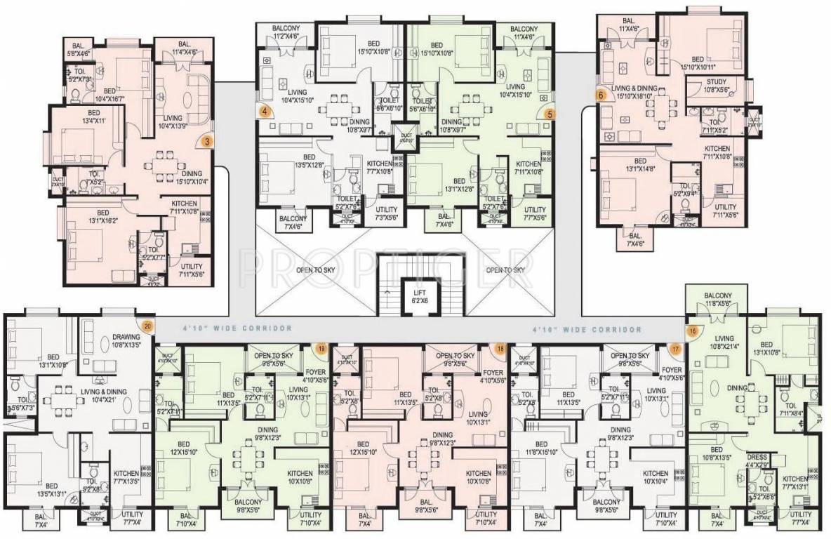 Images for Cluster Plan of Mahaveer Varna