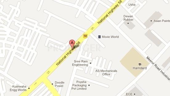 Nitishree Aura Abode Location Plan