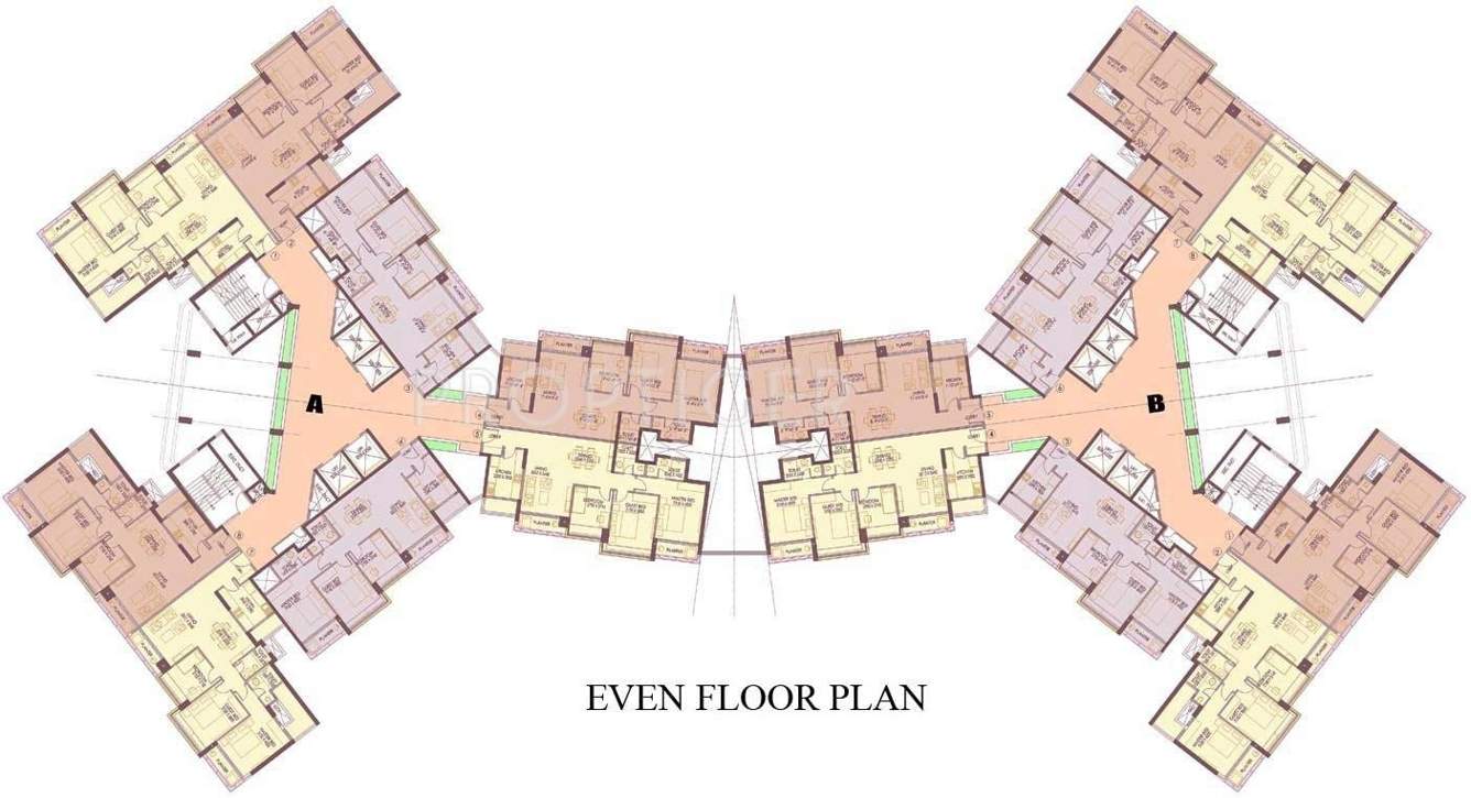  splendor Images for Cluster Plan of Oberoi Splendor