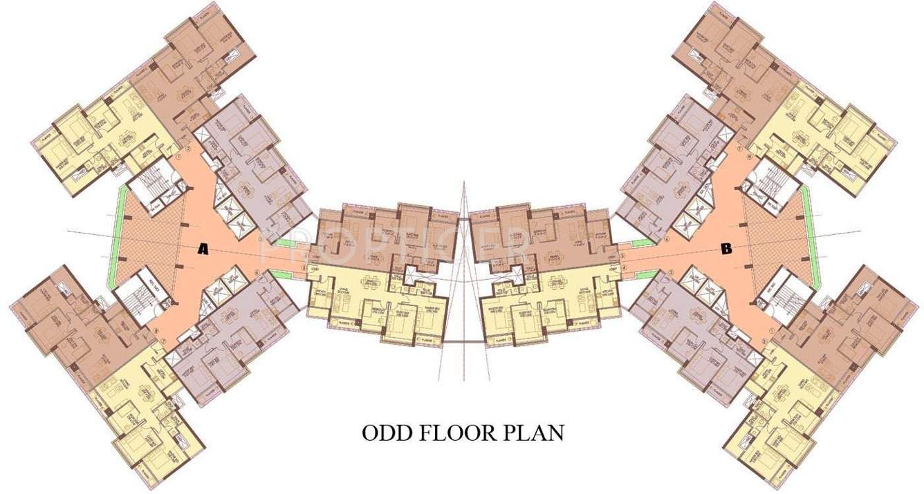  splendor Images for Cluster Plan of Oberoi Splendor