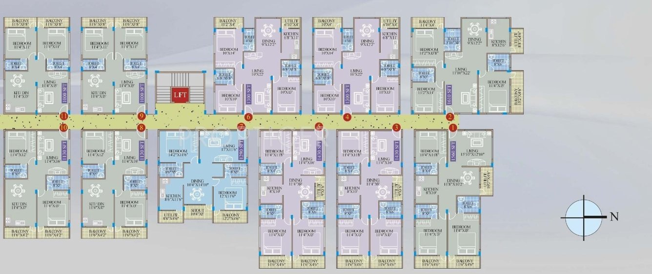  calyx Block B Cluster Plan