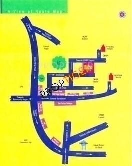 Gruha Deepika Builders Royal Location Plan