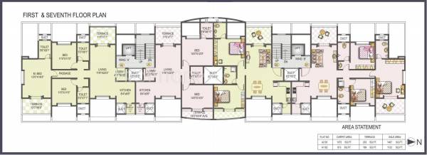 Images for Cluster Plan of Unicons Nirmitee Group Echinus Court