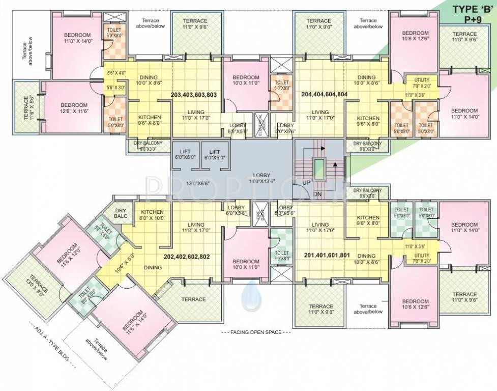 Images for Cluster Plan of Gayatri Builders Meghvarsha