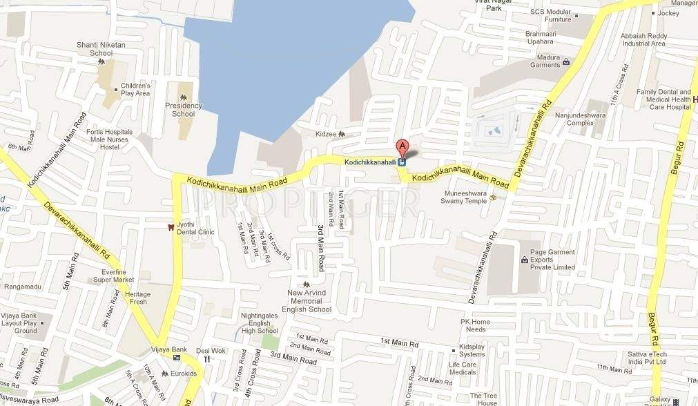  lakeview Images for Location Plan of Janapriya Engineers Lakeview