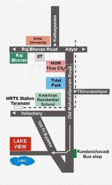 Macro Marvel Lakeview Apartments Location Plan