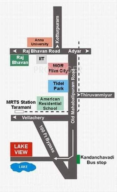 Macro Marvel Lakeview Apartments Location Plan