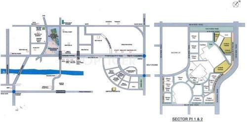 Images for Location Plan of Unitech Habitat habitat Images for Location Plan of Unitech Habitat