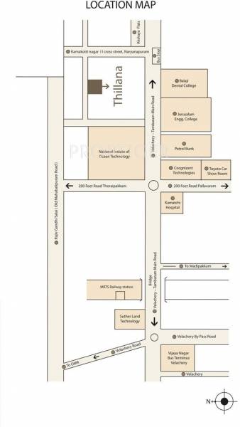 Images for Location Plan of Arun Thillana