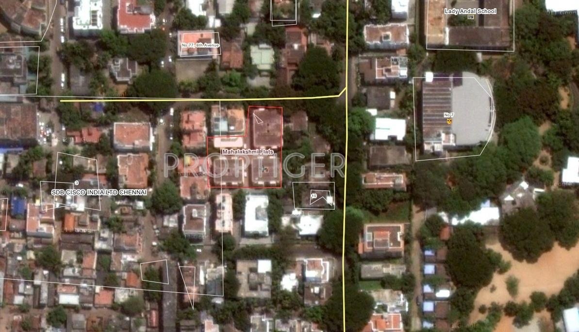 Mahalakshmi Flats Location Plan