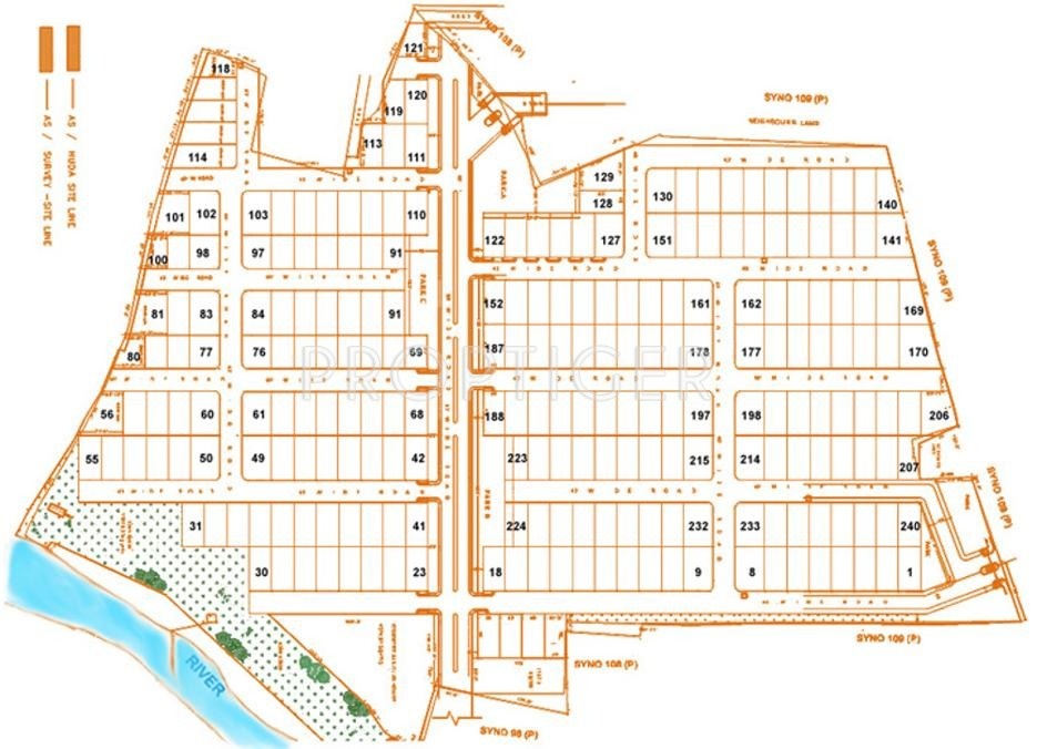  maple town Layout Plan