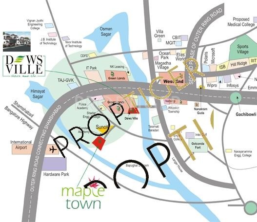  maple town Location Plan