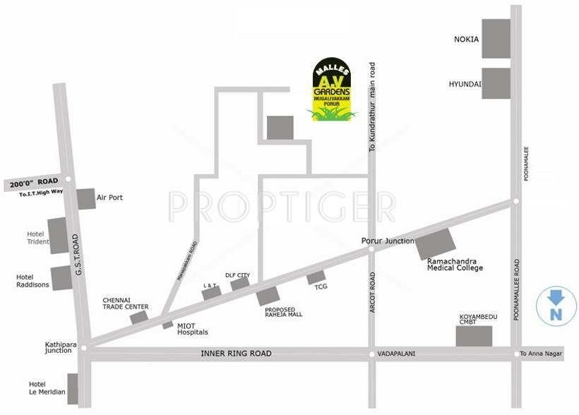  av gardens Images for Location Plan of Malles AV Gardens