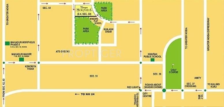 Images for Location Plan of Mahagun Group Morpheus