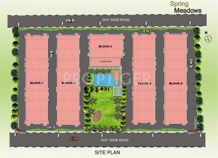 Images for Site Plan of Jain Spring Meadows