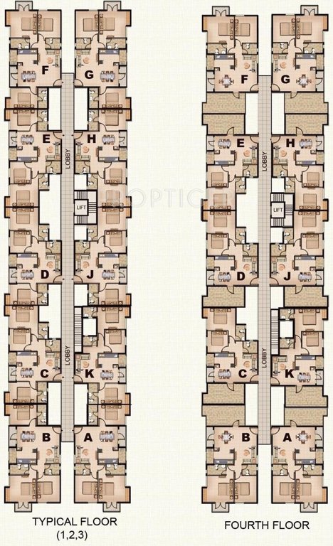 Images for Cluster Plan of Jain Spring Meadows