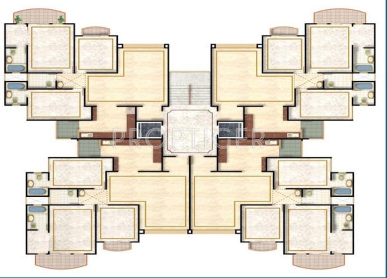 Images for Cluster Plan of Niho Jasmine Scottish Garden