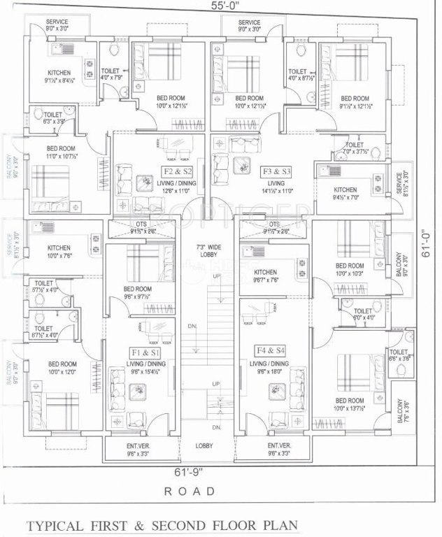 Images for Cluster Plan of Vasant Aalamaram Apartments