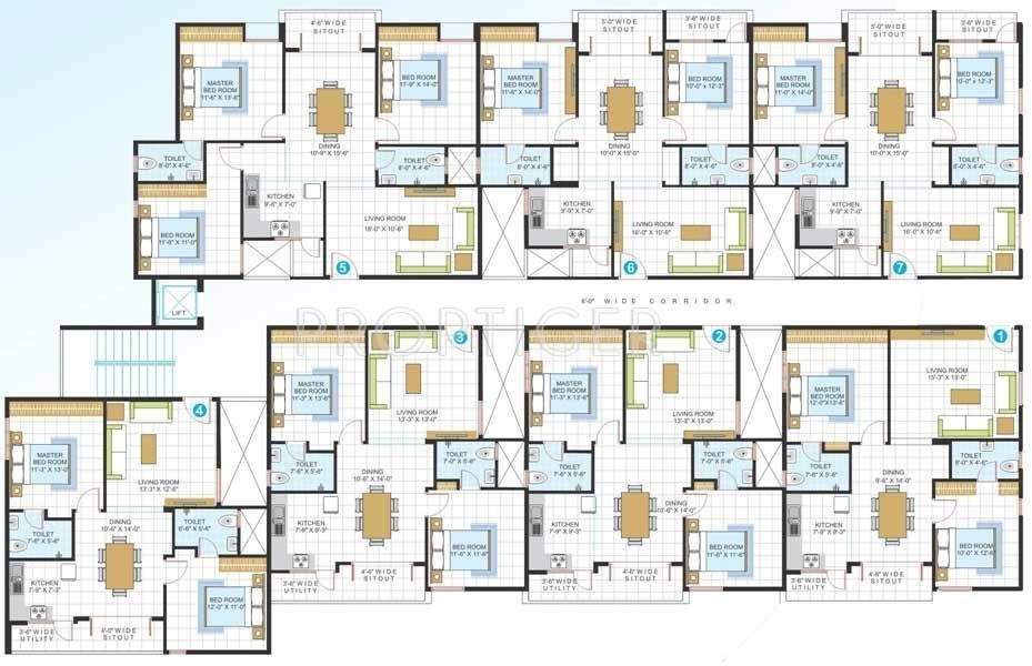 Images for Cluster Plan of LVS Constructions LVS Elegance