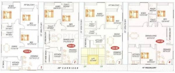 Images for Cluster Plan of Sri Sai Balaji Lake Shore Castle
