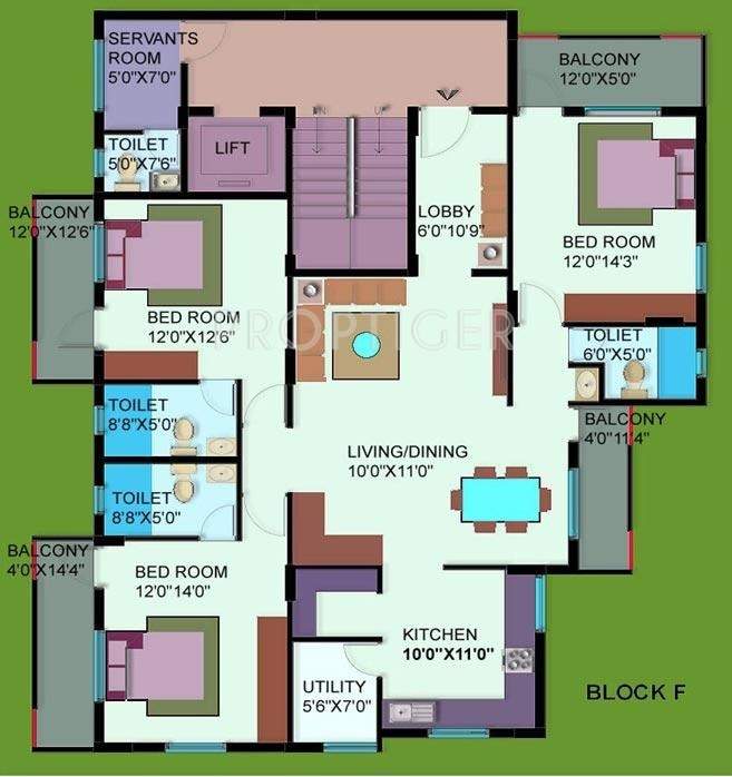 Images for Cluster Plan of JJC Builders Lake Vihar II