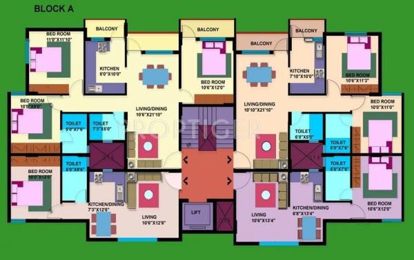 Images for Cluster Plan of JJC Builders Lake Vihar II